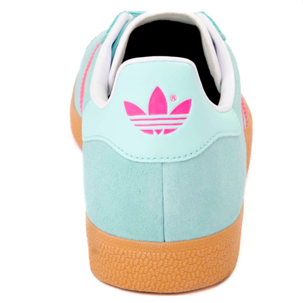 adidas Gazelle Sneakers in Mint and Pink - Picture 5 of 5